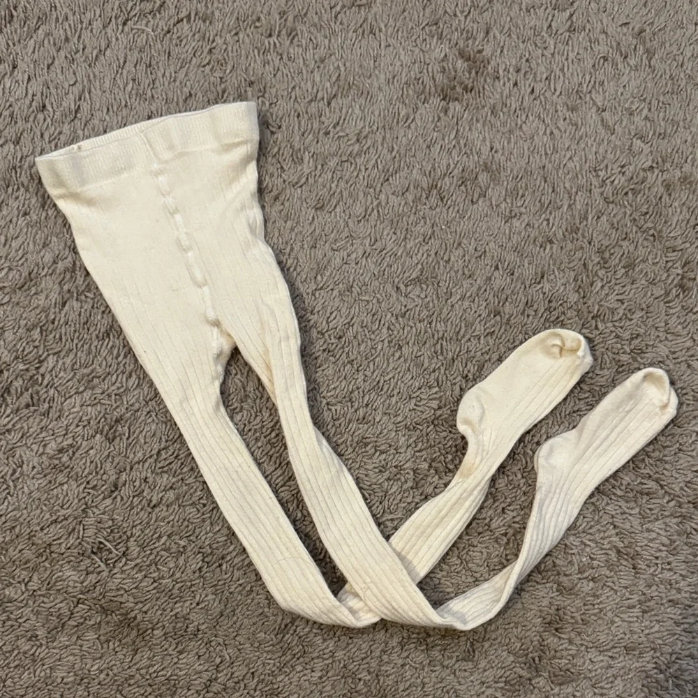Kate Quinn Footed Tights - Oatmeal